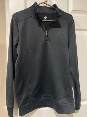 Under Armour Black Half-Zip Performance Pullover